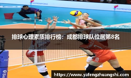 排球心理素质排行榜：成都排球队位居第8名