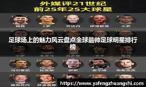 足球场上的魅力风云盘点全球最帅足球明星排行榜